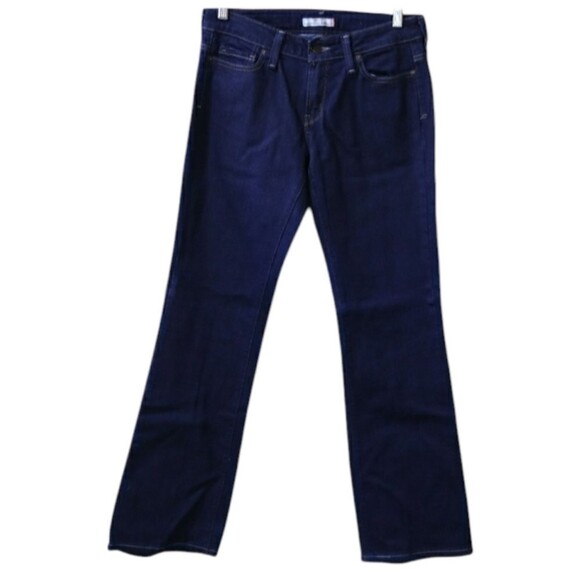 Levi’s 545 Low Rise Bootcut Dark Wash Jeans 6 Medium Y2K - Picture 1 of 11